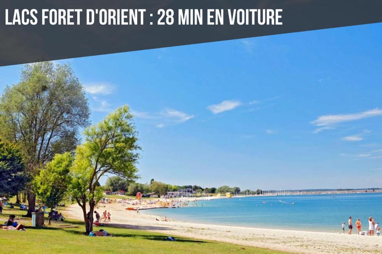Quartier Des Theatres Centre, Wifi Et Parking - Zen Appart Troyes Exterior foto